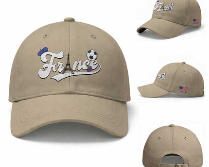 France Soccer Supporter Baseball Cap Game Day French Football Gift