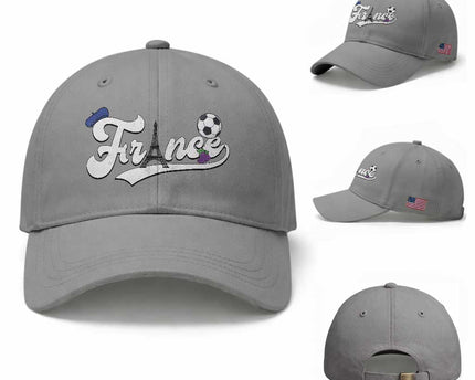 France Soccer Supporter Baseball Cap Game Day French Football Gift