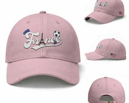 France Soccer Supporter Baseball Cap Game Day French Football Gift