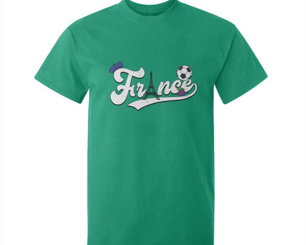 France Soccer Supporter T-Shirt For Kid Game Day French Football Gift
