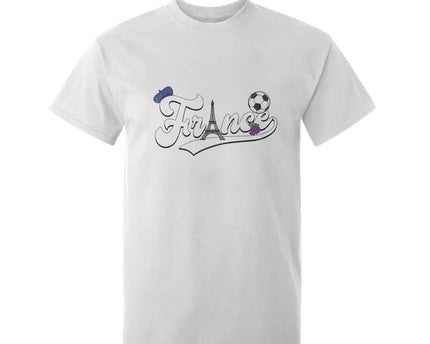 France Soccer Supporter T-Shirt For Kid Game Day French Football Gift