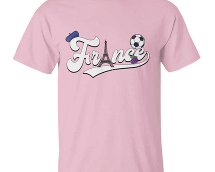 France Soccer Supporter T-Shirt Game Day French Football Gift