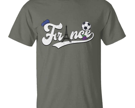 France Soccer Supporter T-Shirt Game Day French Football Gift