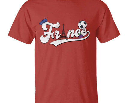 France Soccer Supporter T-Shirt Game Day French Football Gift