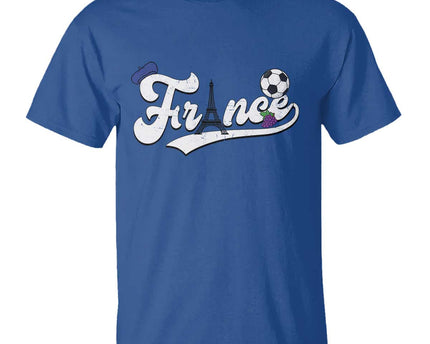 France Soccer Supporter T-Shirt Game Day French Football Gift