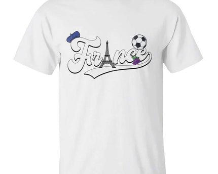 France Soccer Supporter T-Shirt Game Day French Football Gift