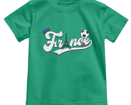 France Soccer Supporter Toddler T-Shirt Game Day French Football Gift
