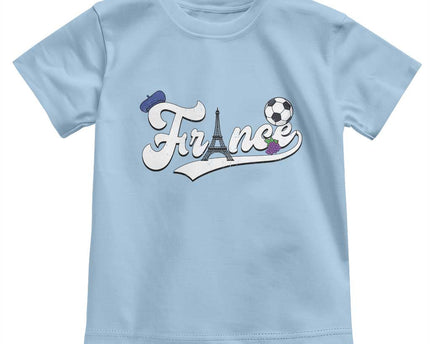 France Soccer Supporter Toddler T-Shirt Game Day French Football Gift
