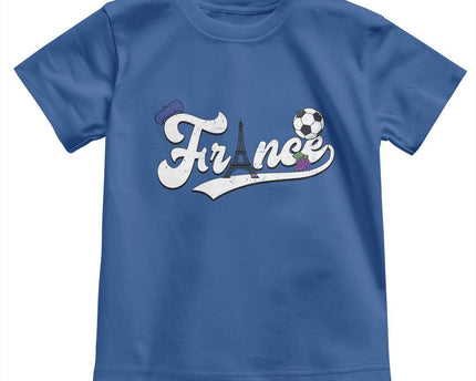 France Soccer Supporter Toddler T-Shirt Game Day French Football Gift