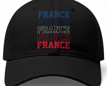 France Pride French Flag Patriotic Supporter Baseball Cap