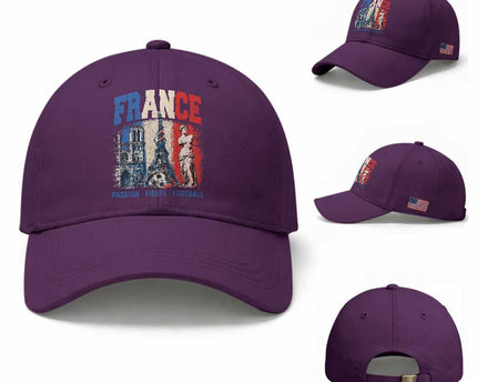 France Soccer Fan Passion Baseball Cap Fierté Football French Supporter Gift