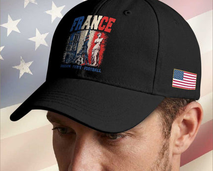 France Soccer Fan Passion Baseball Cap Fierté Football French Supporter Gift