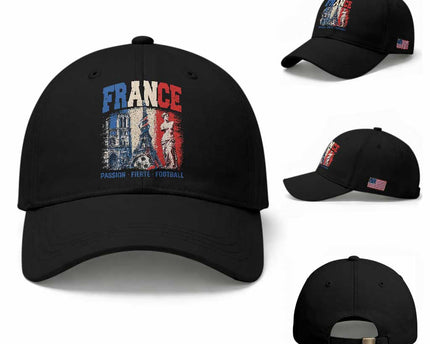 France Soccer Fan Passion Baseball Cap Fierté Football French Supporter Gift