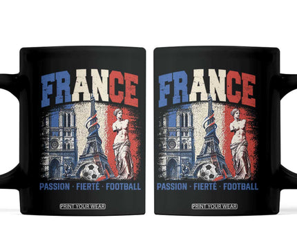 France Soccer Fan Passion Coffee Mug Fierté Football French Supporter Gift