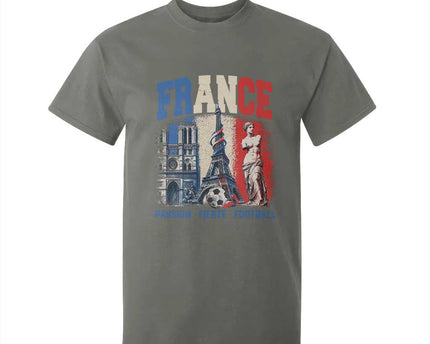 France Soccer Fan Passion T-Shirt For Kid Fierte Football French Supporter Gift