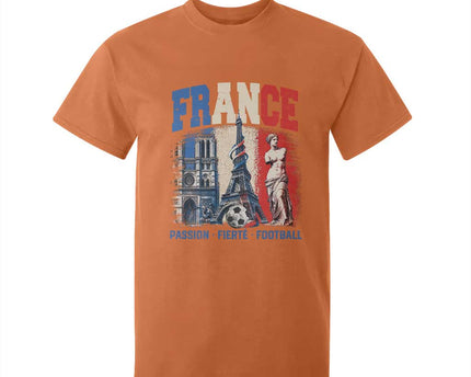 France Soccer Fan Passion T-Shirt For Kid Fierte Football French Supporter Gift
