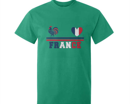 Patriotic France Soccer Fan T-Shirt For Kid Fierte Football Francaise