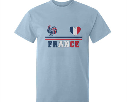 Patriotic France Soccer Fan T-Shirt For Kid Fierte Football Francaise