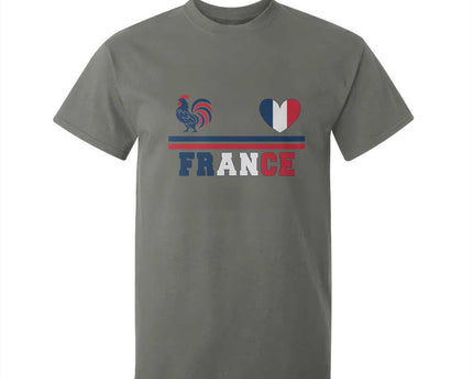 Patriotic France Soccer Fan T-Shirt For Kid Fierte Football Francaise