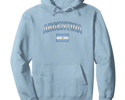 Throwback Argentina Pride Hoodie Vintage Flag Heritage Gift