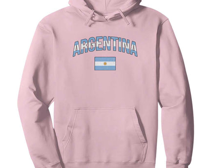 Throwback Argentina Pride Hoodie Vintage Flag Heritage Gift