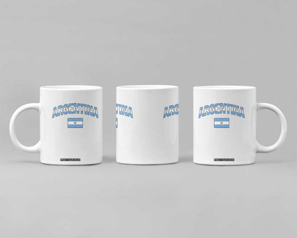 Throwback Argentina Pride Coffee Mug Vintage Flag Heritage Gift