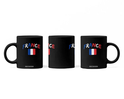 Vintage France Flag French Heritage Graphic Coffee Mug