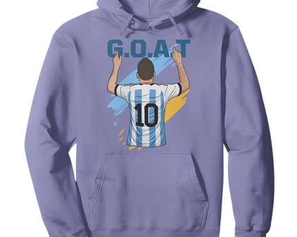 Legendary Number 10 Hoodie Goat Of Soccer Gift For Fans