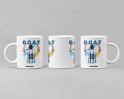 Legendary Number 10 Coffee Mug Goat Of Soccer Gift For Fans
