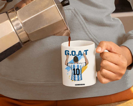 Legendary Number 10 Coffee Mug Goat Of Soccer Gift For Fans