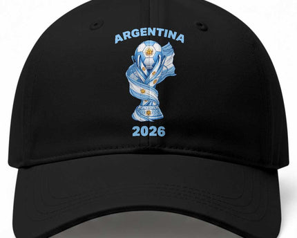 Proud Argentina Soccer 2026 Baseball Cap World Football Fan Gift