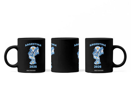 Proud Argentina Soccer 2026 Coffee Mug World Football Fan Gift