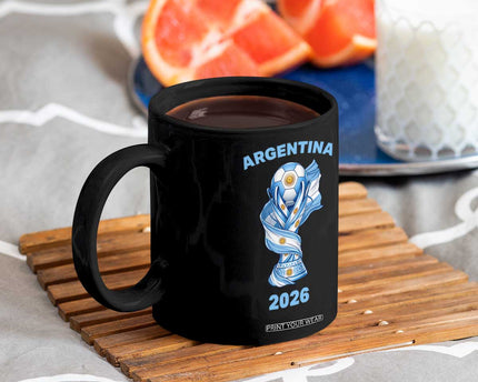 Proud Argentina Soccer 2026 Coffee Mug World Football Fan Gift
