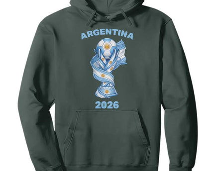 Proud Argentina Soccer 2026 Hoodie World Football Fan Gift