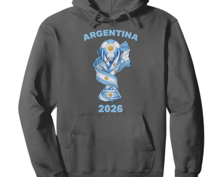 Proud Argentina Soccer 2026 Hoodie World Football Fan Gift