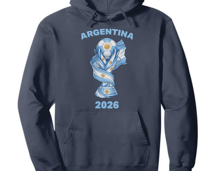 Proud Argentina Soccer 2026 Hoodie World Football Fan Gift