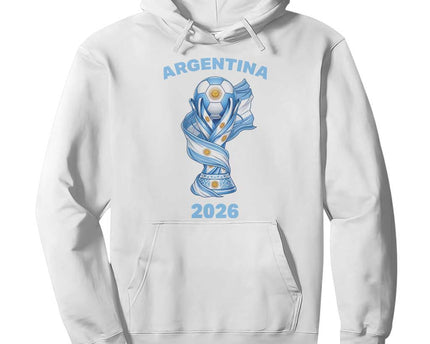 Proud Argentina Soccer 2026 Hoodie World Football Fan Gift
