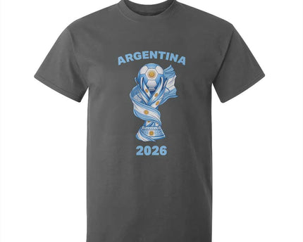 Proud Argentina Soccer 2026 T-Shirt For Kid World Football Fan Gift