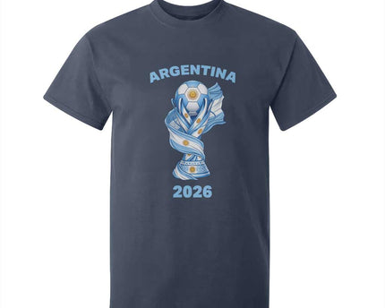 Proud Argentina Soccer 2026 T-Shirt For Kid World Football Fan Gift