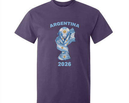 Proud Argentina Soccer 2026 T-Shirt For Kid World Football Fan Gift