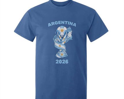 Proud Argentina Soccer 2026 T-Shirt For Kid World Football Fan Gift