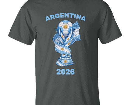 Proud Argentina Soccer 2026 T-Shirt World Football Fan Gift