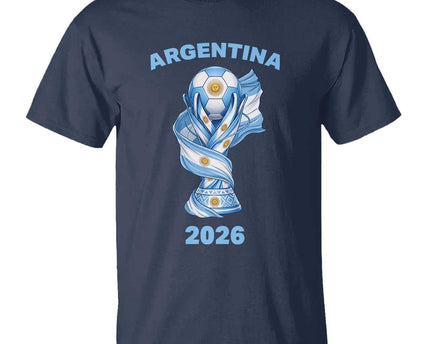 Proud Argentina Soccer 2026 T-Shirt World Football Fan Gift
