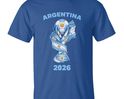 Proud Argentina Soccer 2026 T-Shirt World Football Fan Gift