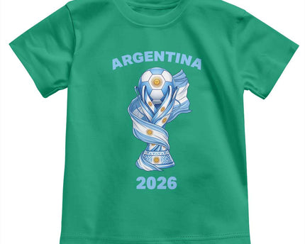Proud Argentina Soccer 2026 Toddler T-Shirt World Football Fan Gift