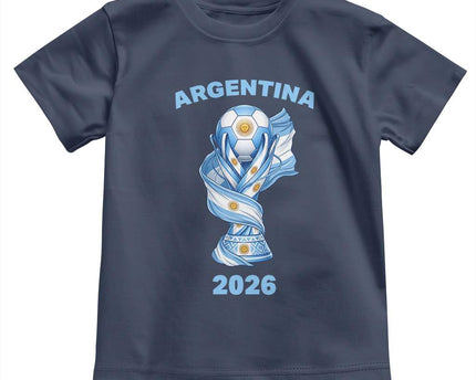 Proud Argentina Soccer 2026 Toddler T-Shirt World Football Fan Gift