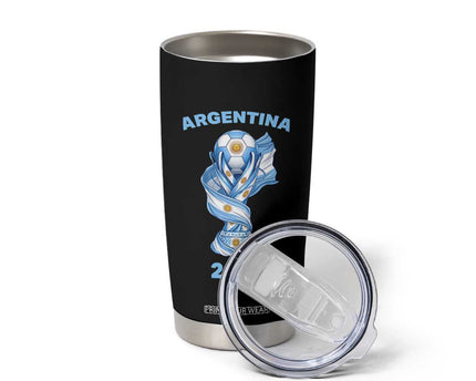 Proud Argentina Soccer 2026 Tumbler Cup World Football Fan Gift