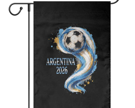 Argentina 2026 Soccer Fan Garden Flag Proud Football Flag Supporter