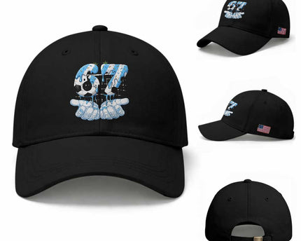 Funny Argentina Six Seven Football Meme Baseball Cap Gen Alpha Soccer Fan
