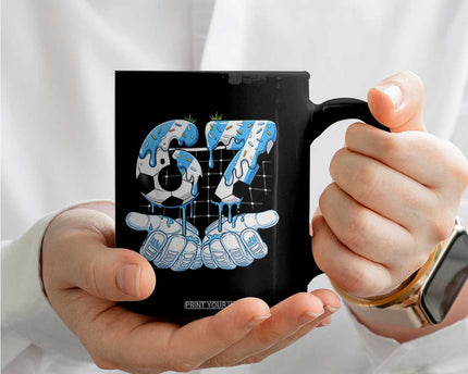 Funny Argentina Six Seven Football Meme Coffee Mug Gen Alpha Soccer Fan